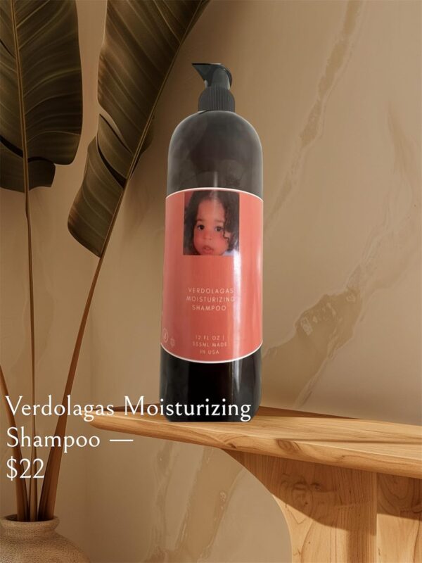 Verdolagas Moisturizing Shampoo, 12 fl Oz - Image 3
