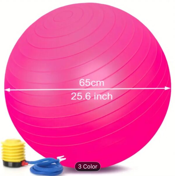 Anti- Burst Birth and Yoga Ball Extra Thick 26 Inches/65cm - Image 2