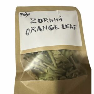 Orange Dry leaves