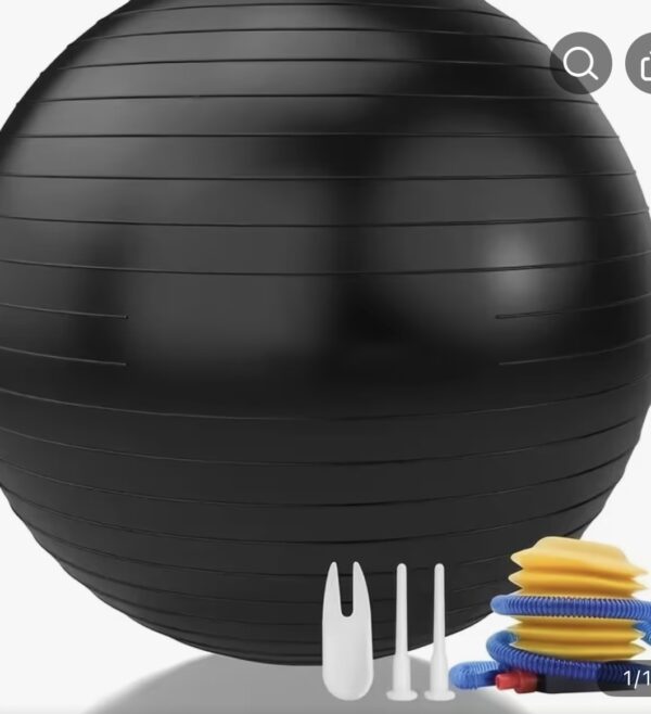 Anti- Burst Birth and Yoga Ball Extra Thick 26 Inches/65cm - Image 5
